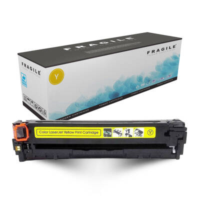 Fragile Muadil Sarı Toner CE322A - 128A - 1